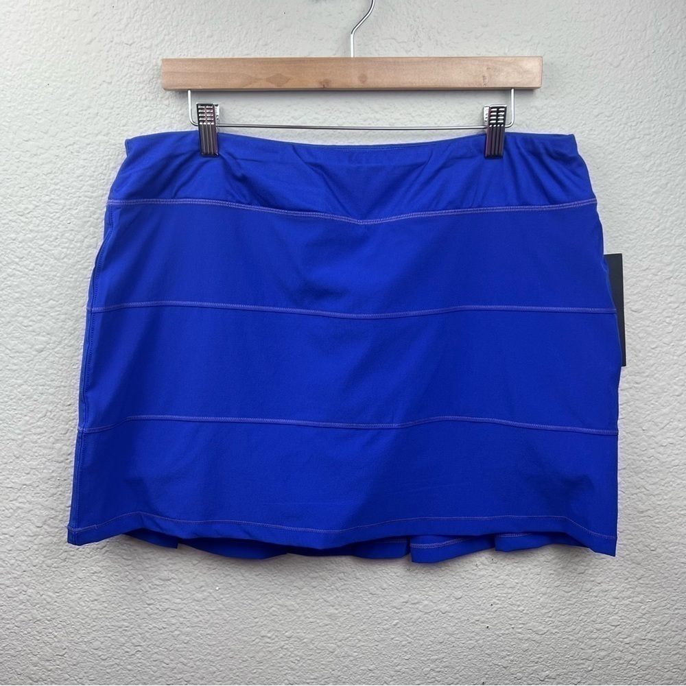 NWT Taylor Jordan Pleated Golf Skort in Indigo Sz 10